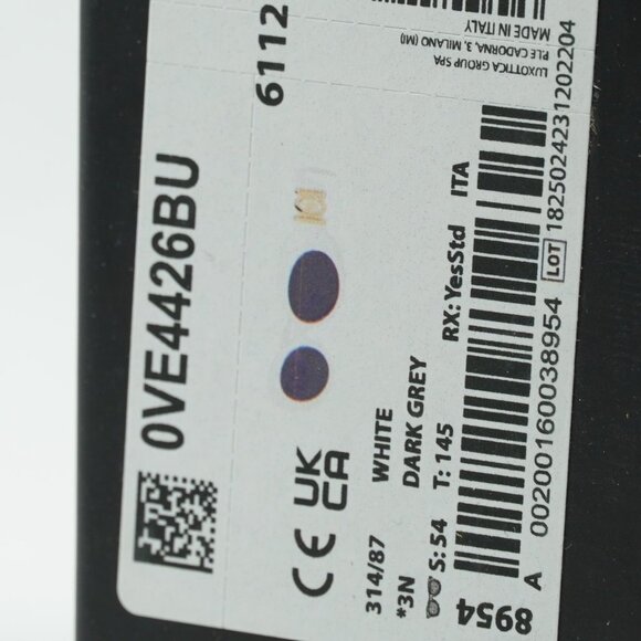 Versace White Oval Sunglasses with Gold Medusa Accent main image 7